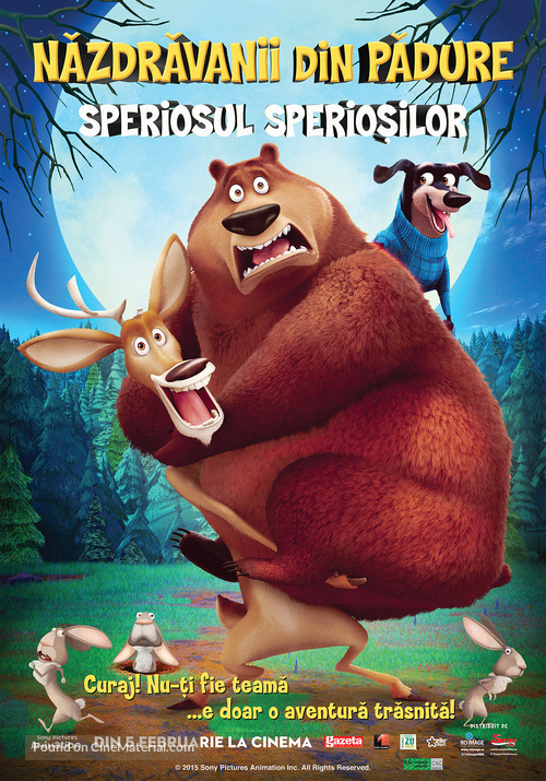 Open Season: Scared Silly - Romanian Movie Poster