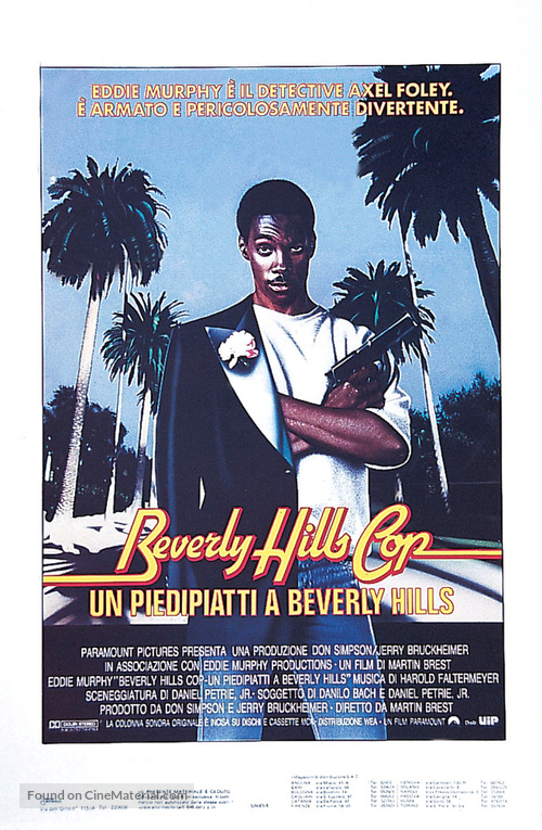 Beverly Hills Cop - Italian Movie Poster