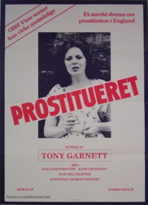 Prostitute - Danish Movie Poster