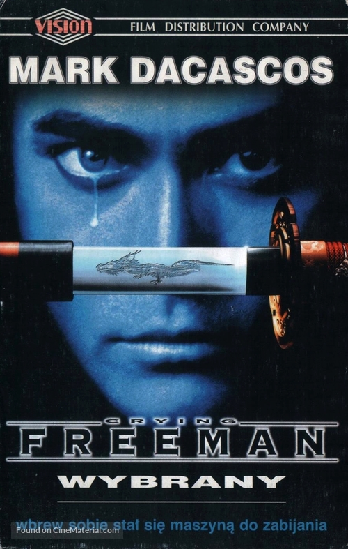 Crying Freeman - Polish Movie Cover