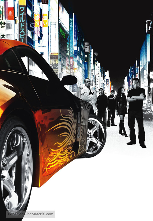The Fast and the Furious: Tokyo Drift - Key art