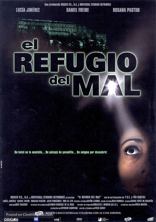 El refugio del mal - Spanish Movie Poster