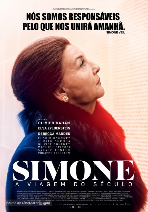 Simone, le voyage du si&egrave;cle - Portuguese Movie Poster