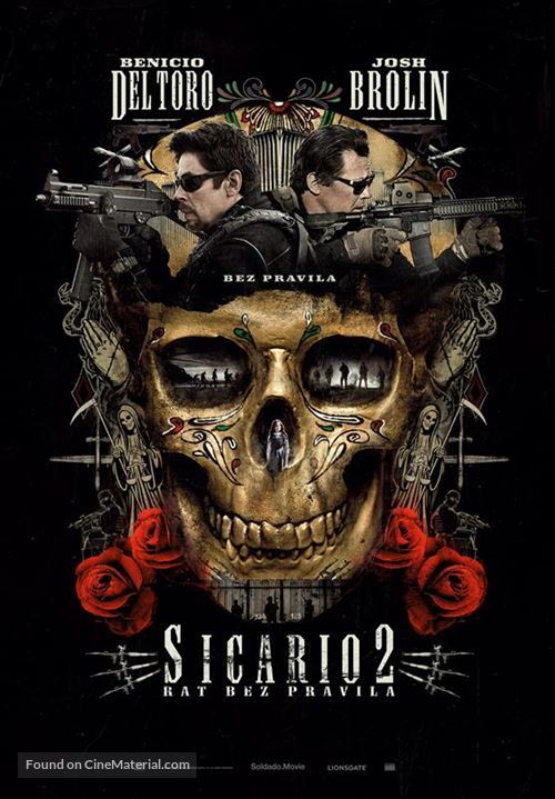 Sicario: Day of the Soldado - Croatian Movie Poster