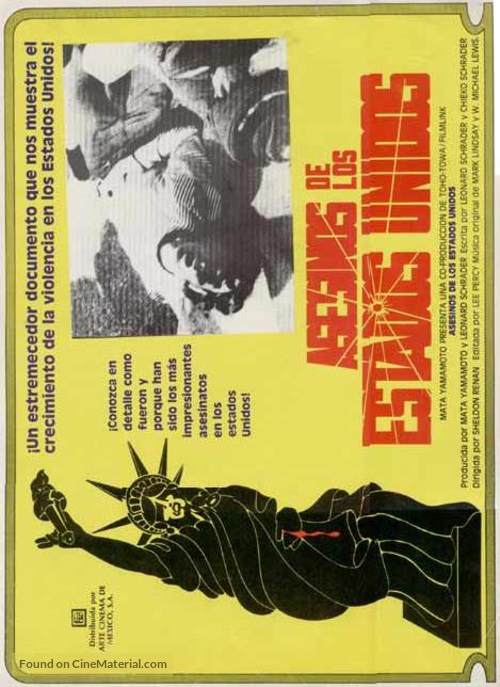 The Killing of America - Mexican Movie Poster