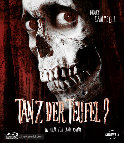 Evil Dead II - German Blu-Ray movie cover
