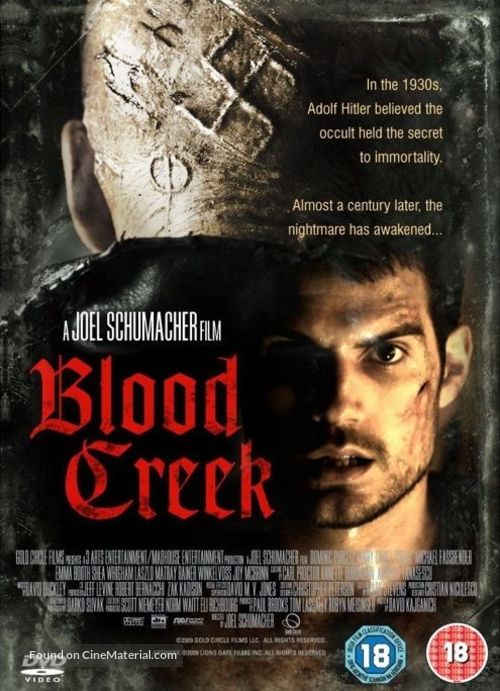 Blood Creek - British Movie Cover