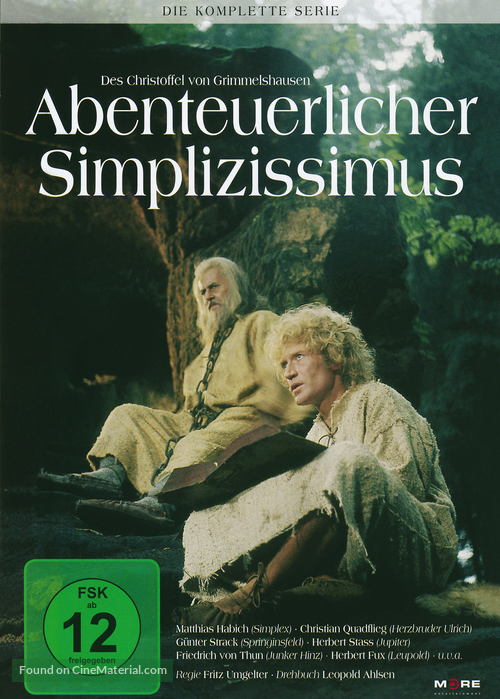 &quot;Des Christoffel von Grimmelshausen abenteuerlicher Simplicissimus&quot; - German DVD movie cover