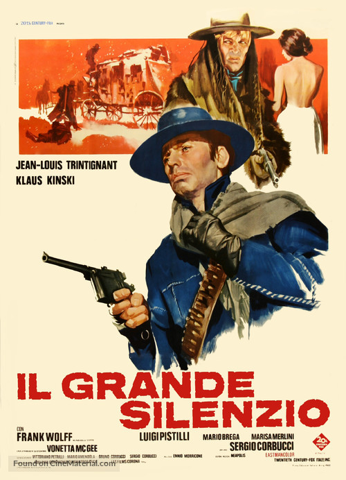 Il grande silenzio - Italian Movie Poster