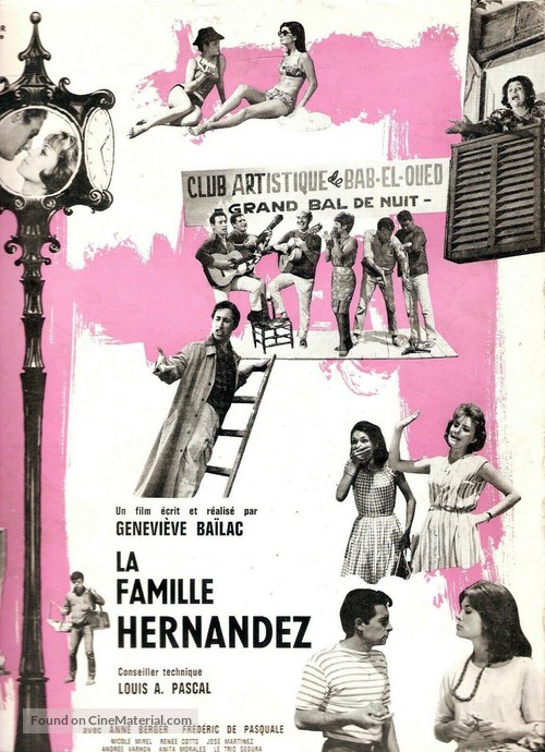 La famille Hernandez - French Movie Poster