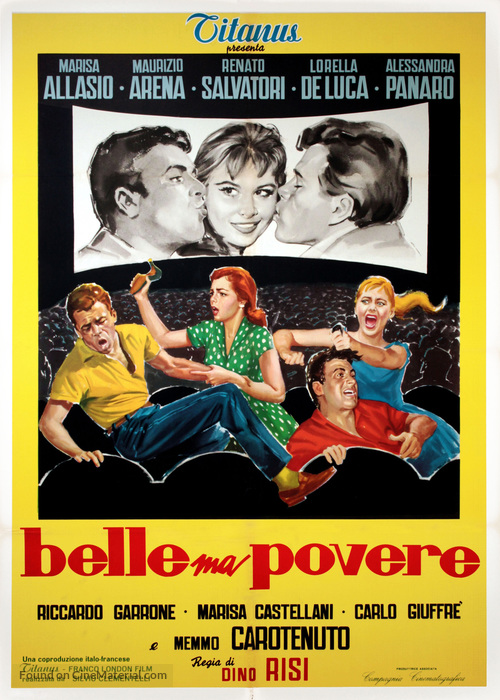 Belle ma povere - Italian Movie Poster