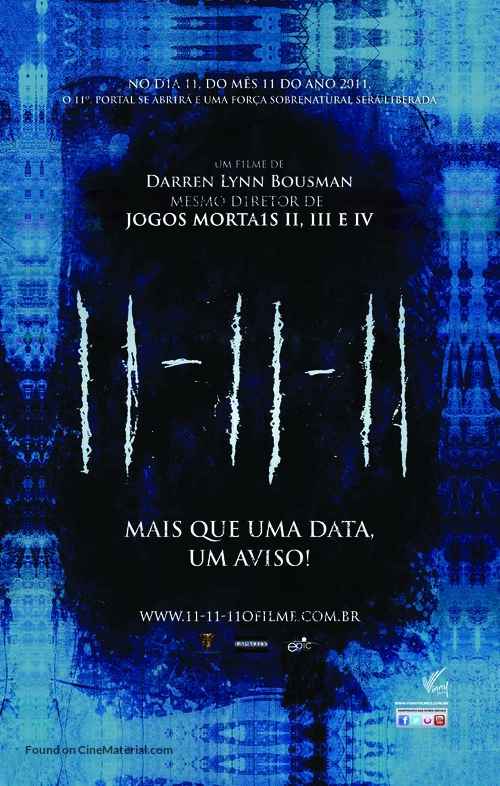 11 11 11 - Brazilian Movie Poster