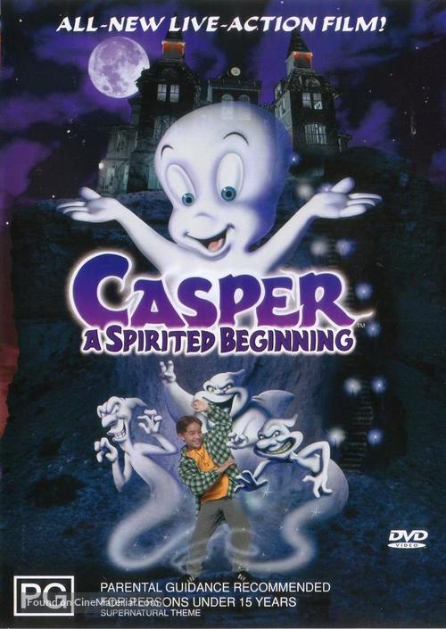 Casper: A Spirited Beginning - Australian DVD movie cover