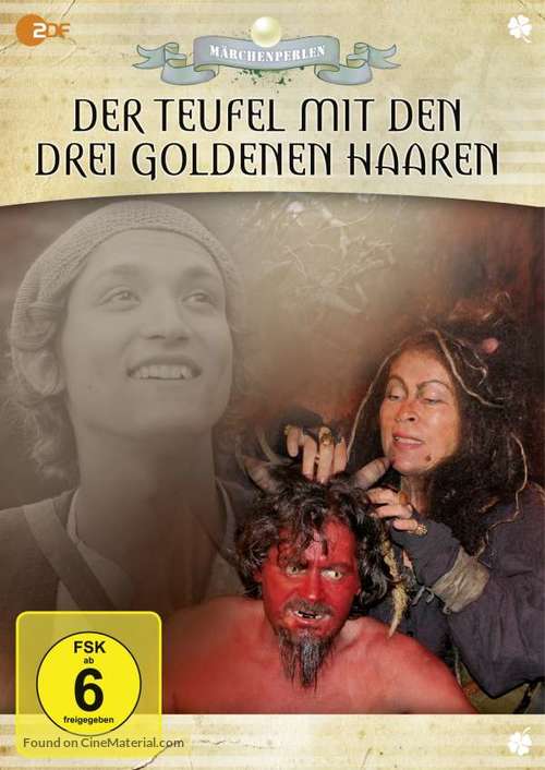 Der Teufel mit den drei goldenen Haaren - German DVD movie cover