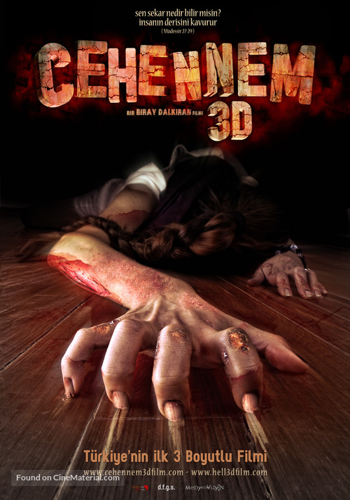 Cehennem 3D - Turkish Movie Poster