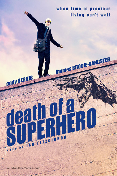 Death of a Superhero - DVD movie cover