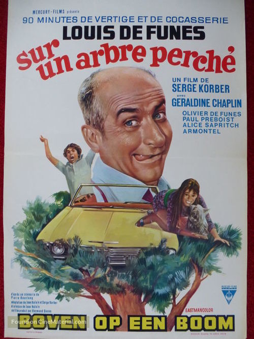 Sur un arbre perch&eacute; - Belgian Movie Poster