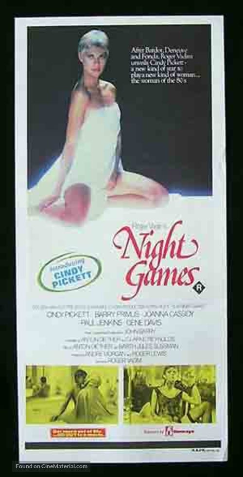 Night Games - Australian Movie Poster