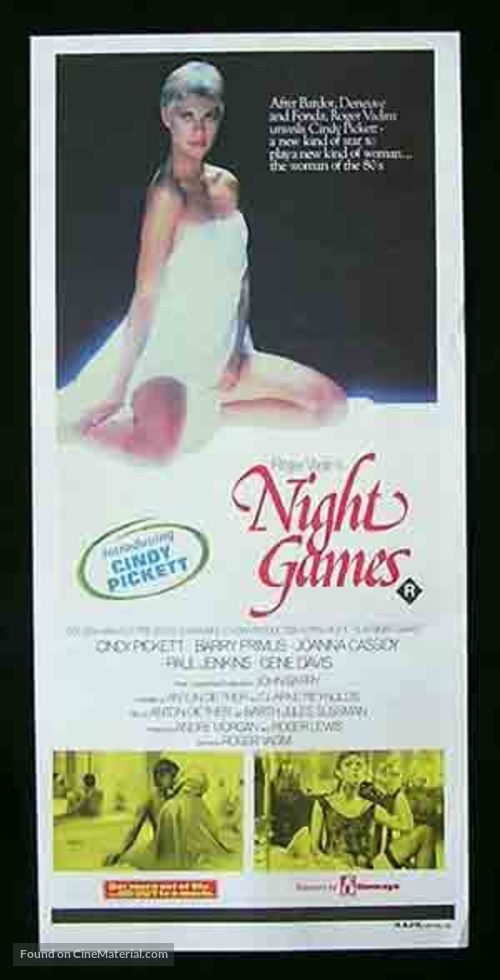 Night Games - Australian Movie Poster
