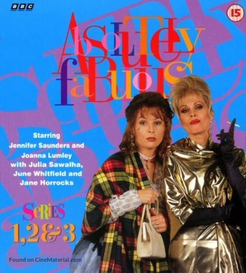 &quot;Absolutely Fabulous&quot; - British Blu-Ray movie cover