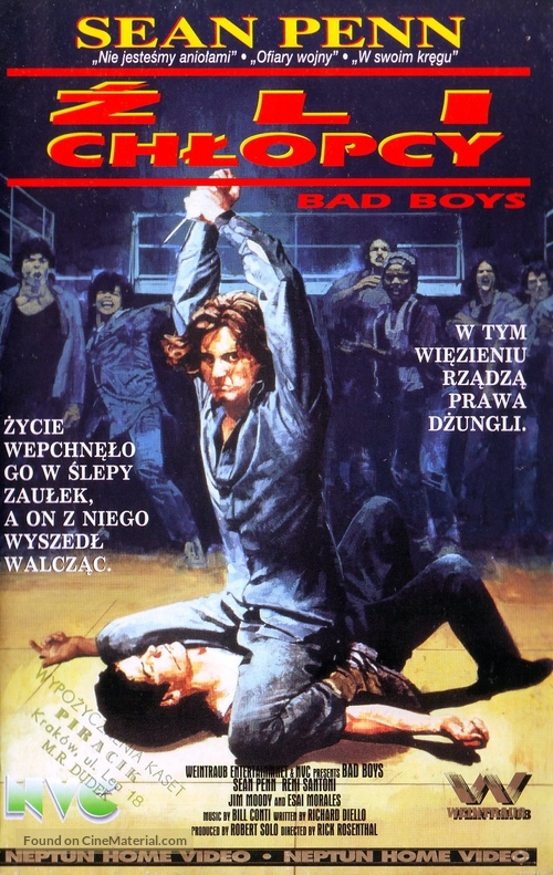 Bad Boys - Polish Movie Cover