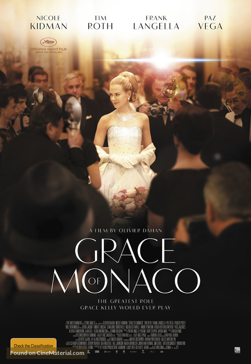 Grace of Monaco - Australian Movie Poster