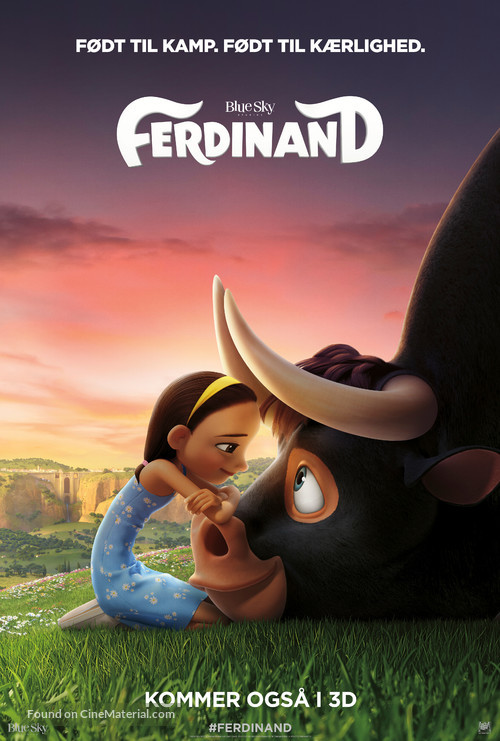 Ferdinand - Danish Movie Poster