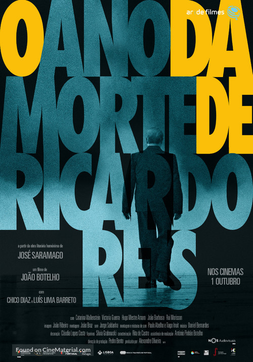 O Ano da Morte de Ricardo Reis - Portuguese Movie Poster