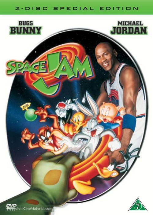 Space Jam - Danish DVD movie cover