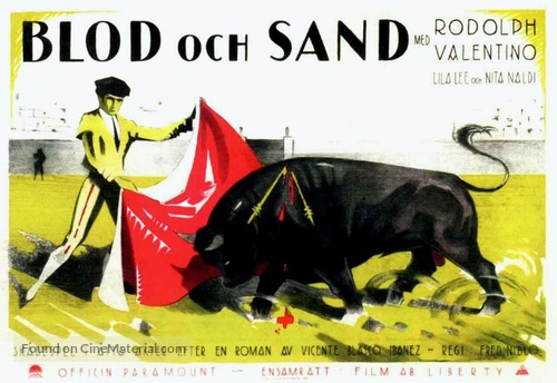 Blood and Sand - British Movie Poster