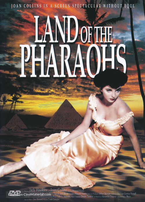 Land of the Pharaohs - DVD movie cover