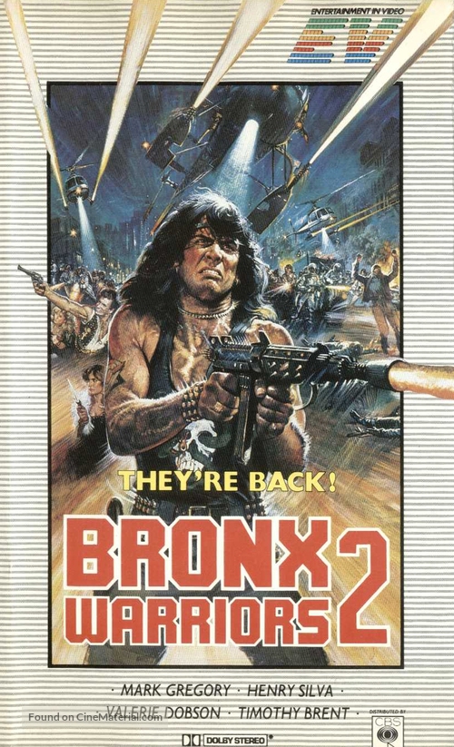 Fuga dal Bronx - VHS movie cover