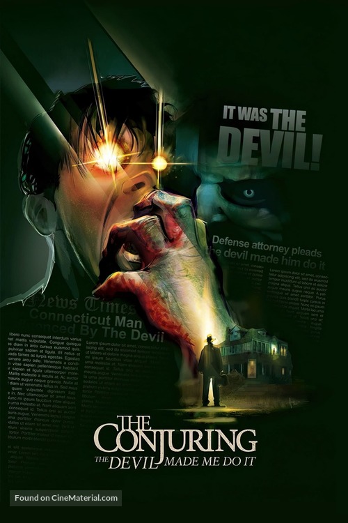 The Conjuring: The Devil Made Me Do It - Movie Cover