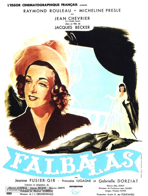 Falbalas - French Movie Poster