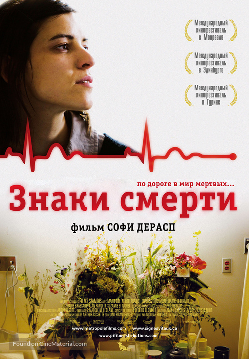 Les signes vitaux - Russian Movie Poster