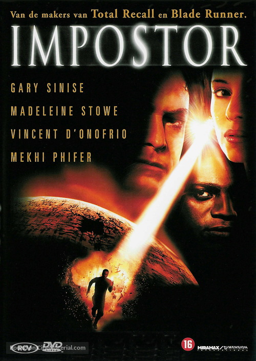 Impostor - Dutch DVD movie cover