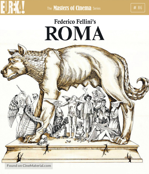 Roma - British Blu-Ray movie cover