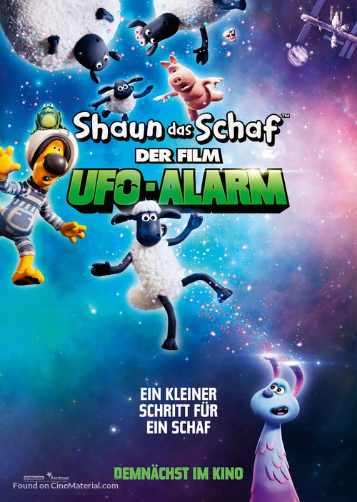 A Shaun the Sheep Movie: Farmageddon - German Movie Poster