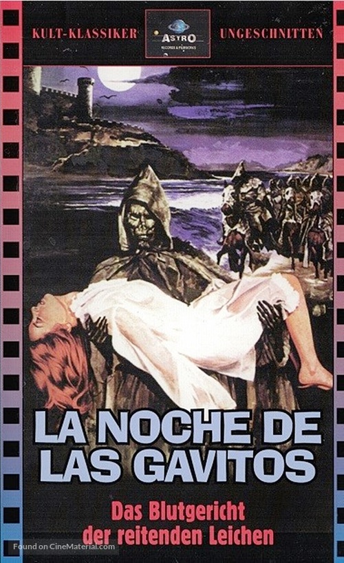 La noche de las gaviotas - German VHS movie cover