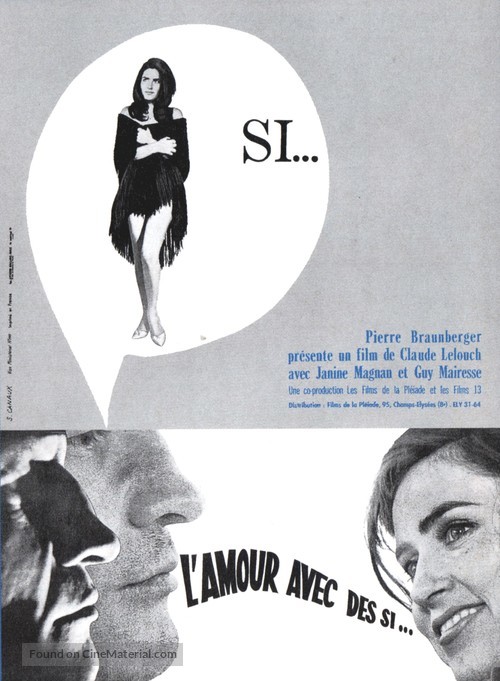Amour avec des si, L&#039; - French Movie Poster