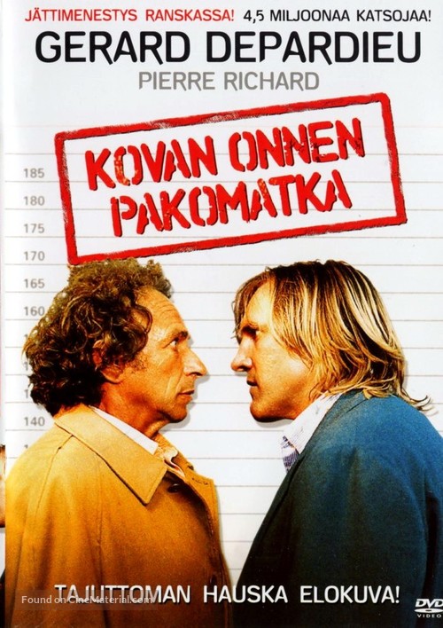 Les fugitifs - Polish DVD movie cover
