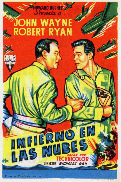 Flying Leathernecks - Spanish Movie Poster