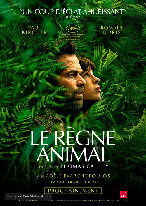 Le r&egrave;gne animal - French Movie Poster