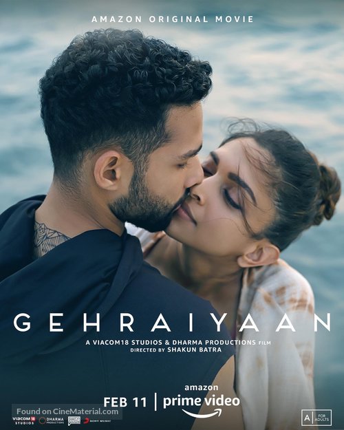 Gehraiyaan - Indian Movie Poster