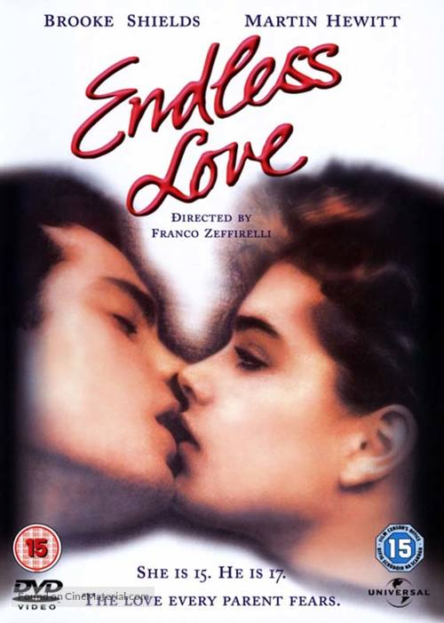 Endless Love - British DVD movie cover