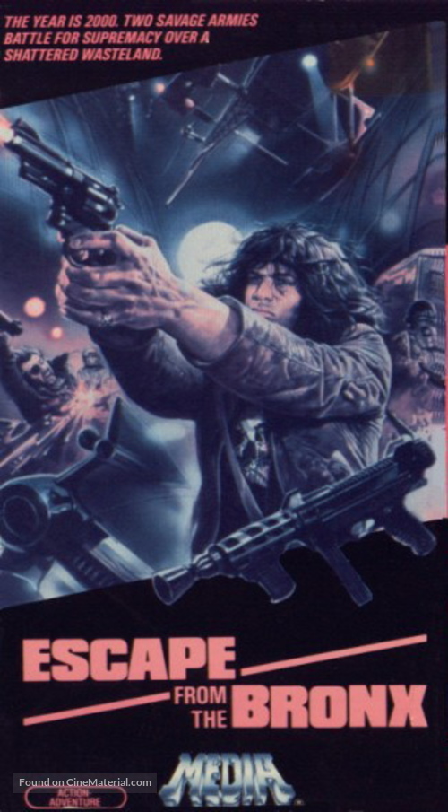 Fuga dal Bronx - VHS movie cover