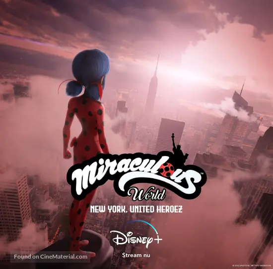 &quot;Miraculous: Tales of Ladybug &amp; Cat Noir&quot; - Danish Movie Poster