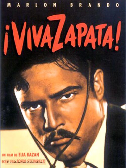 Viva Zapata! - French DVD movie cover