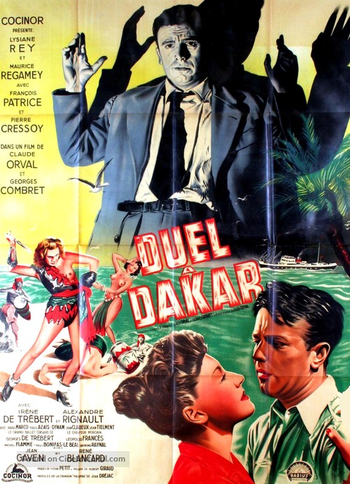 Duel &agrave; Dakar - French Movie Poster