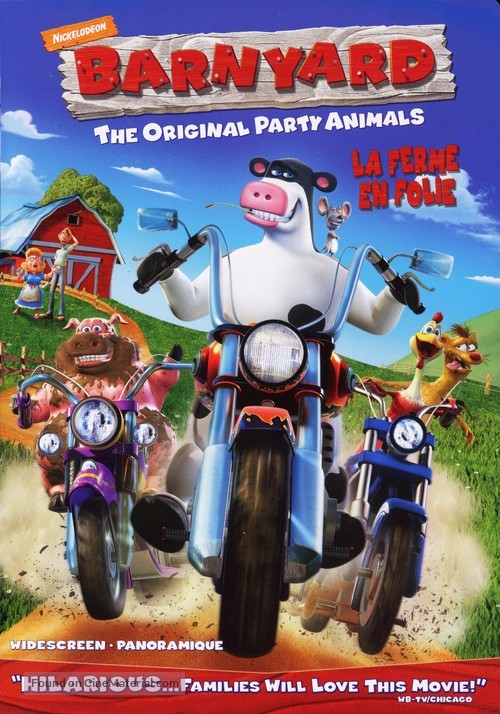 Barnyard - Canadian DVD movie cover